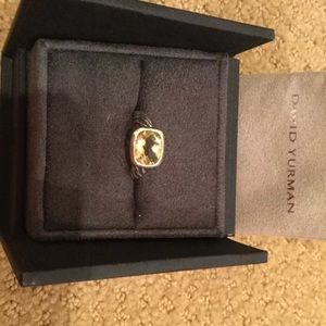 David Yurman Small noblesse ring size 6